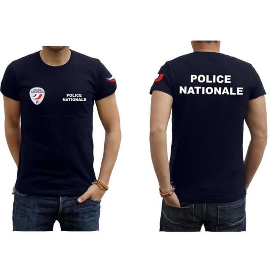 CAMISETA / SHIRT POLICE NATIONALE Bleu marine - Cdiscount Prêt-à-Porter