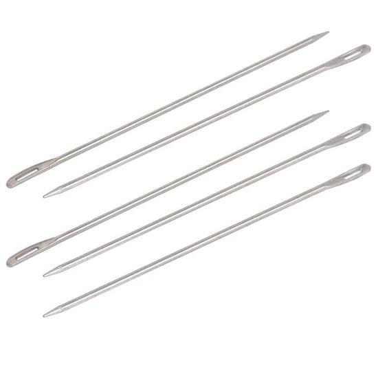 Aiguilles Pour Machine à Coudre - Lot De 10, Acier Inoxydable, Dimensions 120/20, Compatibles Machines Domestiques - 5