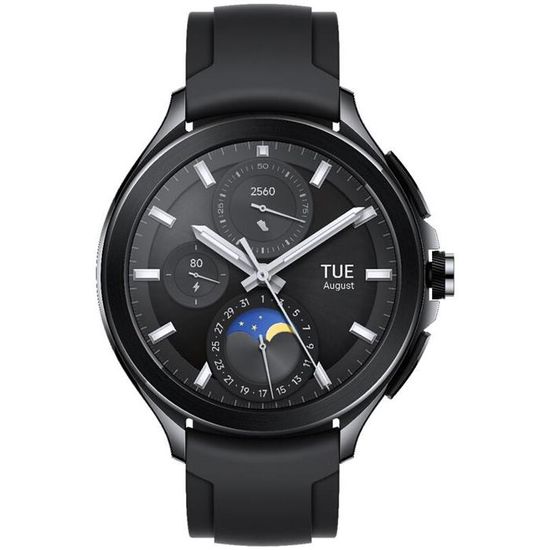 Montre connect e Xiaomi Mi Watch 2 Pro 46 mm Bluetooth Noir avec
