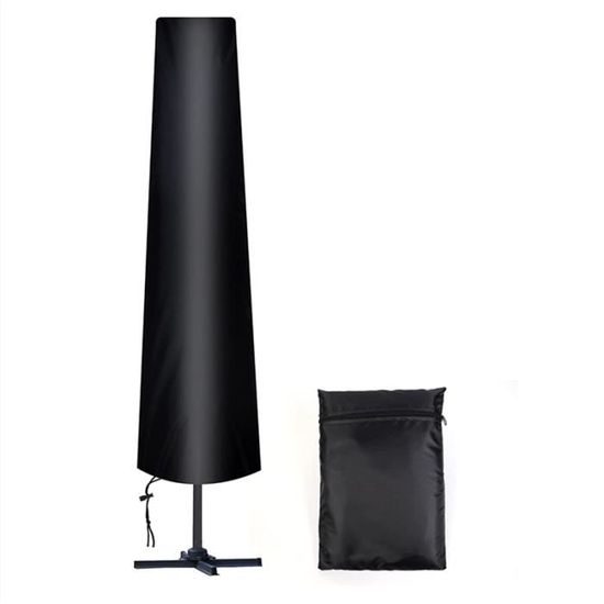 Housse De Parasol Résistante Aux Intempéries - Tissu Oxford 600D PVC - Tailles 153x30/30 Cm Et 190x25/50 Cm