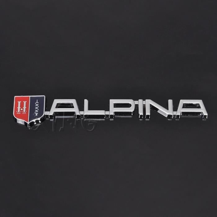 Autocollant 3D emblème de voiture en métal Badge autocollant de Logo pour BMW Alpina M 3 5 6 X1 X3 X5 X6 Z E46 E39 XL37450947