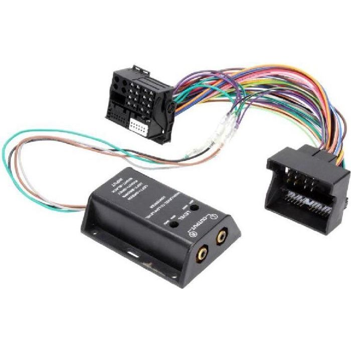 Adaptateur pour ajout amplificateur sur systeme origine - Fakra 2 canaux - BMW serie 1 3 Ford C-Max Focus Mondeo Mercedes Seat Al...