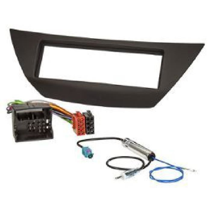 KITFAC463 - Kit Adaptateur Autoradio 1Din Renault Laguna ap08 + ISO + FM - ADNAuto