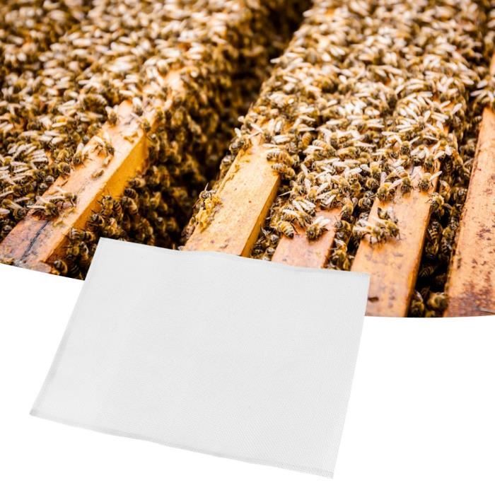 5 Pcs apiculture en acier inoxydable peigne de la ruche gaze maille accessoire apiculteur