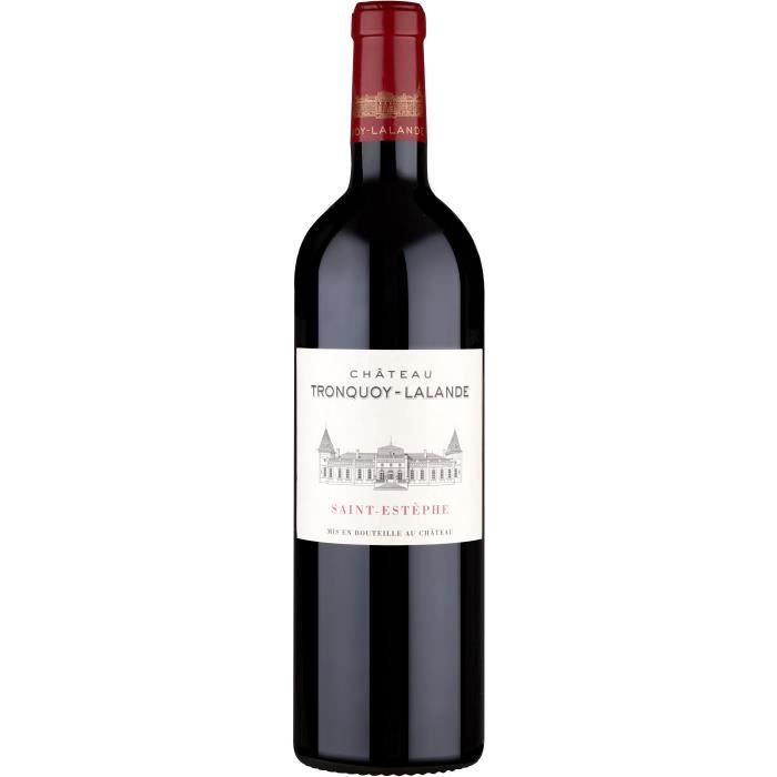 Château Tronquoy Lalande 2014 - Saint Estèphe AOC - vin rouge de Bordeaux - 1 bouteille.