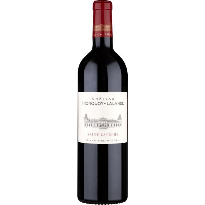 Château Tronquoy Lalande 2014 - Saint Estèphe AOC - vin rouge de Bordeaux - 1 bouteille.