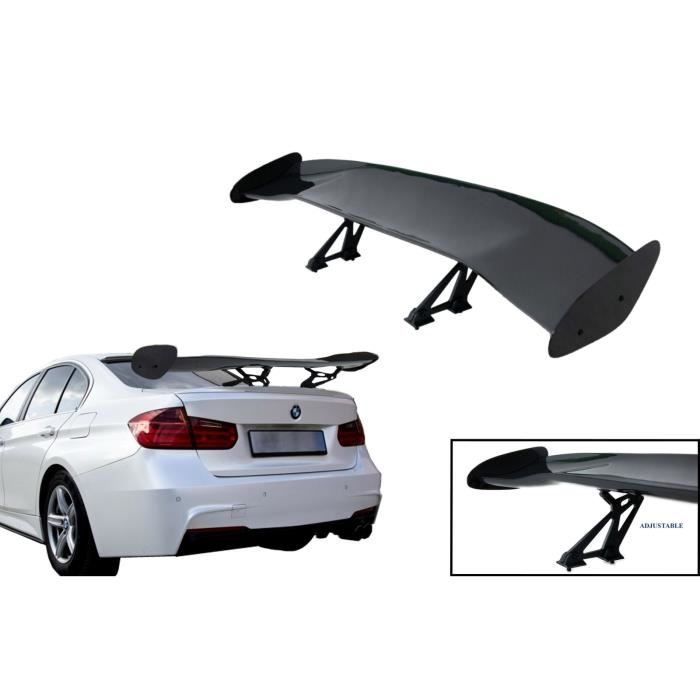 Universel Ajustable Aileron Coffre Tuning GT Design Vrai Carbone 145cm Aero