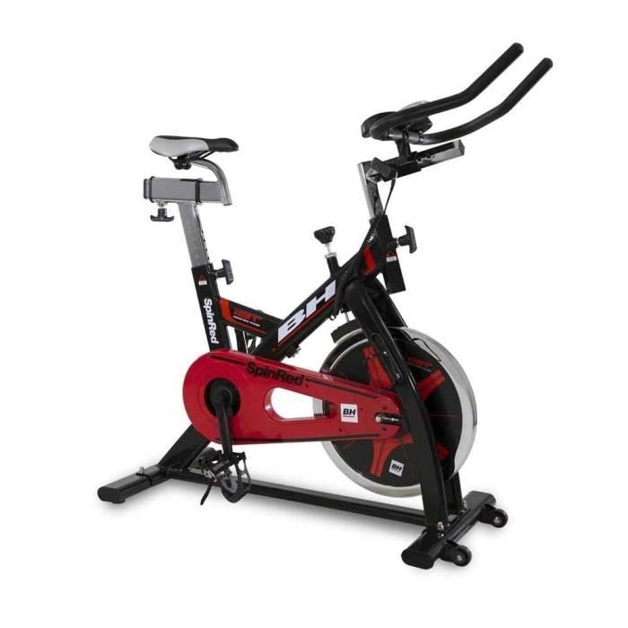 Vélo de biking BH Fitness à friction SPINRED H9132. 22 Kg. Transmission par chaine