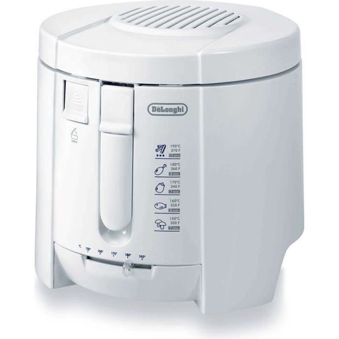 DELONGHI F26200 Friteuse électrique classique EX1 - Blanc