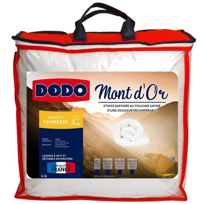 DODO Couette tempérée Mont D'Or - 220 x 240 cm