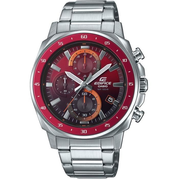 EDIFICE Montre Quartz EFV-600D-4AVUEF - Gris