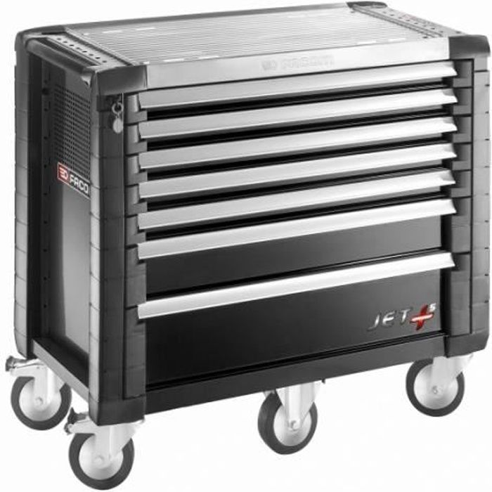 Servante d'atelier JETM5 Noir FACOM 7 tiroirs - JET.7GM5PF