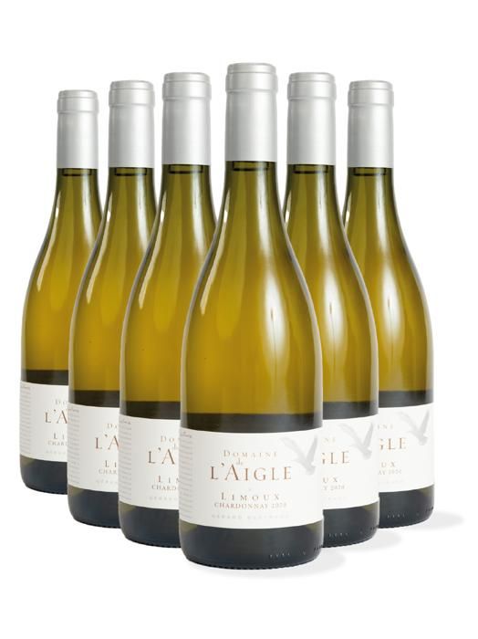 Domaine de l'Aigle Chardonnay 2021 - Vin blanc bio x6