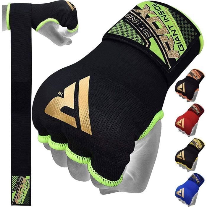 RDX Sous Gants Protège Poignet Boxe Bandes Bandage MMA Bande d'entrainement Muay Thai