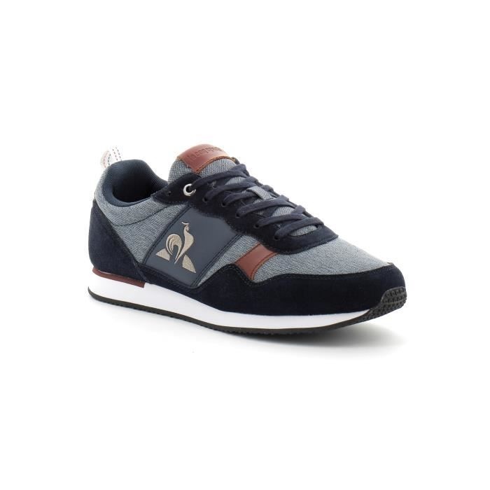 baskets alpha classic Bleu