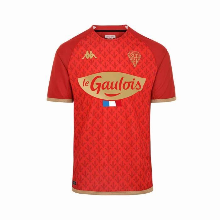 Maillot Kombat Third Angers SCO 22/23 pour Homme - Rouge, or