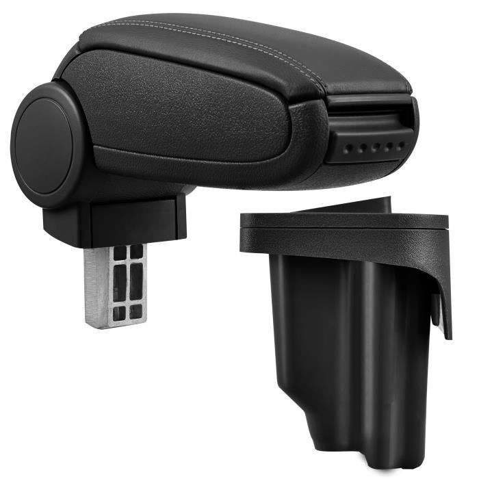 pro.tec accoudoir central spécifique pour BMW E46 concernant les années modèles 1998 - 2007 - accoudoir avec compartiment de rang...
