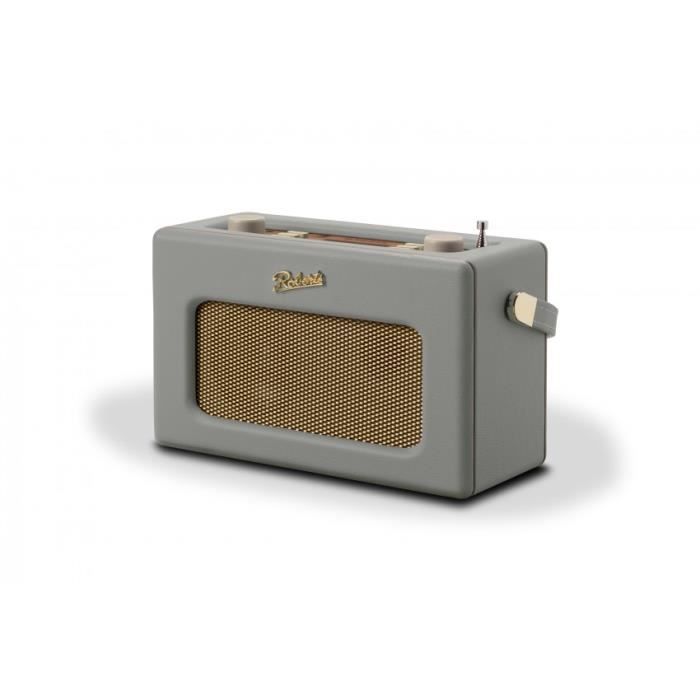 ROBERTS - RD70 Radio Réveil matin DAB / DAB+ / FM (RDS) / Bluetooth - GRIS