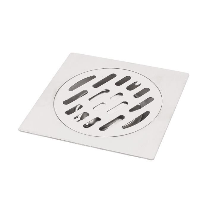 Cuisine Salle de Bains Douche Siphon de sol Filtre Évier Carré Drain de Sol 3- Diamètre