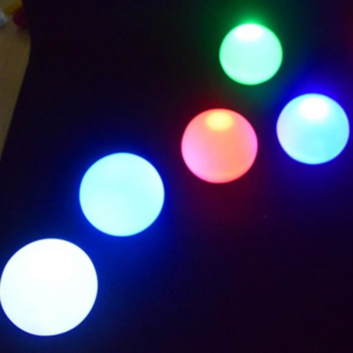 Lumière de boule colorée, Lumières de piscine flottantes, Boule lumineuse LED, décorative, Lampe pour extérieur LAMPE A POSER