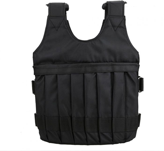 Gilet Lesté Ajustable Pour Fitness Et Musculation – Charge Max 50 Kg, Tissu Oxford Renforcé, 12 Poches