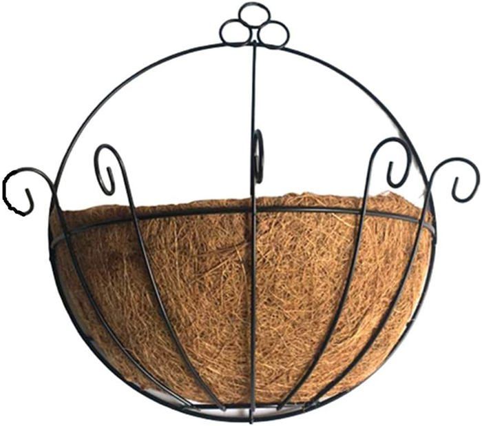 Support De Pot De Fleurs Suspendu Pour Balcon – Jardinière Murale En Fer, Décoration Extérieure, Pour Balustrades Et Clôtures
