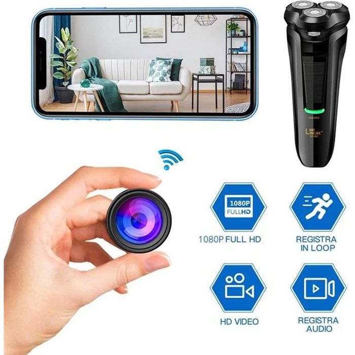 1080P HD Mini WiFi caméra espion enregistreur vidéo DVR sécurité à domicile sans fil 4K IP caméra