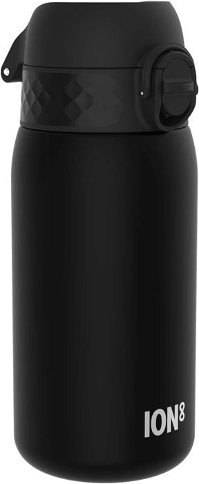 Gourde Enfant ION8 350 Ml – Anti-fuite, Sans BPA, Ouverture Facile, Verrouillage, Lave-vaisselle, Neutre Carbone, Motif Requin