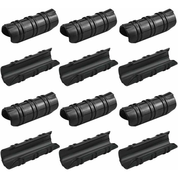 M METERXITY Lot de 12 clips de bâche - Pour auvent de tente, fixation coulissante, forte M METERXITY Lot de 12 clips de bâche - Pour auvent de tente, fixation coulissante, forte