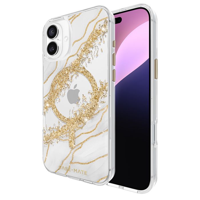 Coque de protection - CASE-MATE - Mate Karat - iPhone 16 Plus - Granit - Semi-rigide