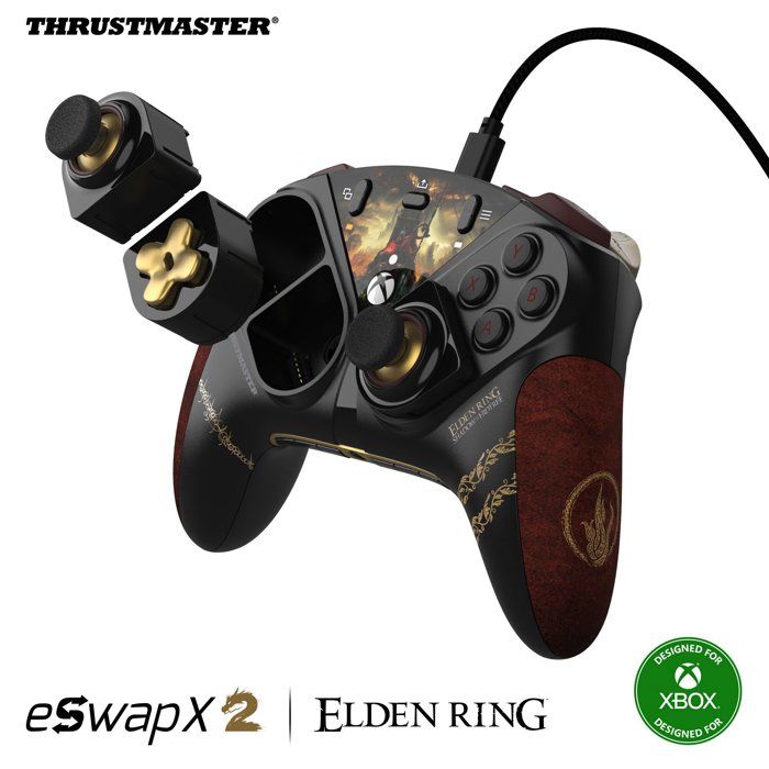 Manette de jeu - Thrustmaster - ESWAP X2 ELDEN RING - Filaire - Hot-Swap - Compatible Xbox