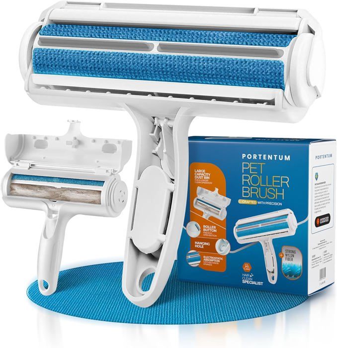 Meilleurs prix pour Brosse Chat Anti Poils Animaux Chien, Brosse Ramasse Enlève Poils, Magique Réutilisable Pour Poils, Rouleau À Poils D'Animaux, Épil