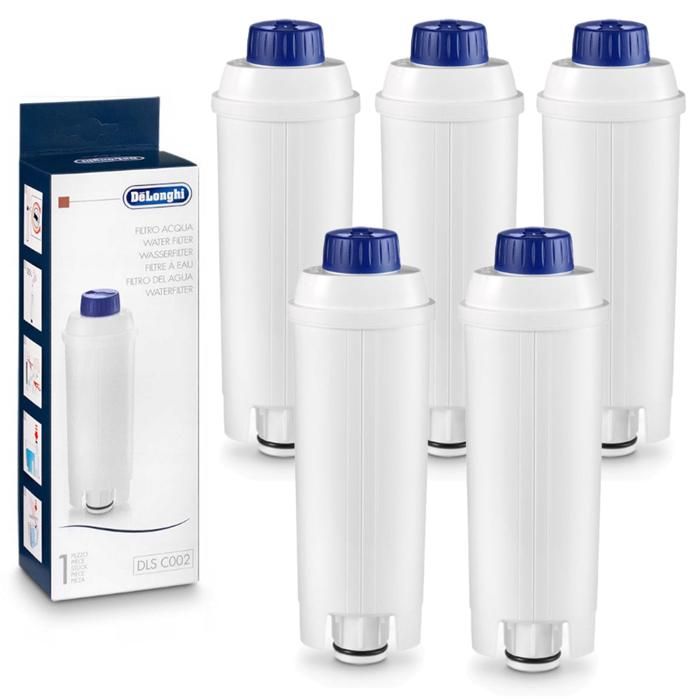 Filtre à Eau De'Longhi DLS C002 Lot de 2 Compatible avec machines à café Anti calcaire - vue 3