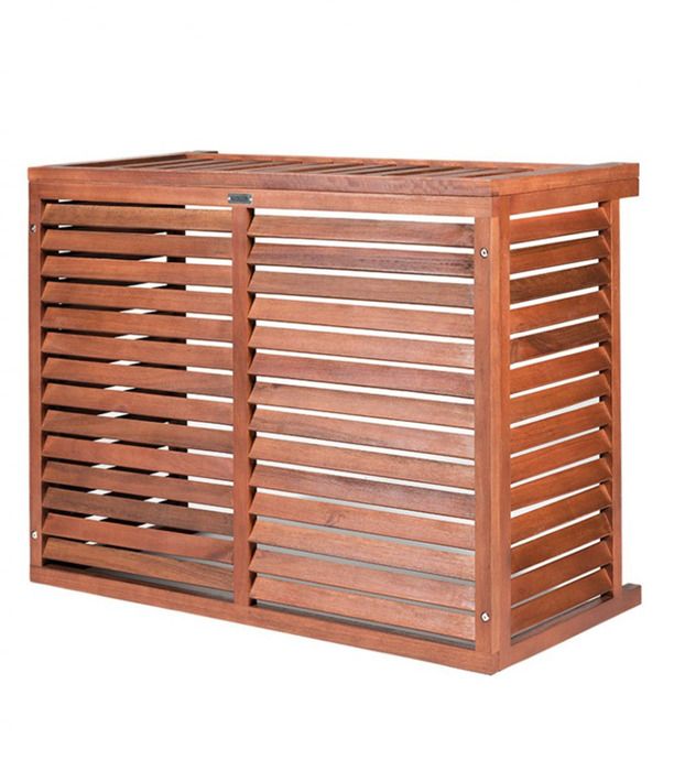 Housse De Protection Pour Climatiseur Extérieur / Pompe à Chaleur - Isolante Phonique Et Thermique - Imperméable, Ignifuge - Taille 120x60 Cm (autres Tailles Disponibles) - 5