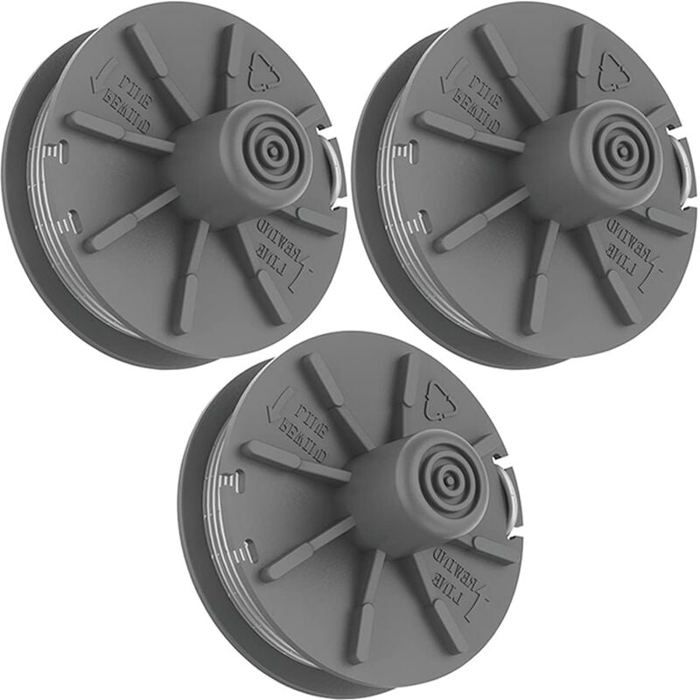 Lot De 7 Têtes De Coupe (bobines) Compatibles Gardena 5307-20 - Fil 1,6 Mm X 6,1 M - Pour EasyCut, PowerCut, ComfortCut