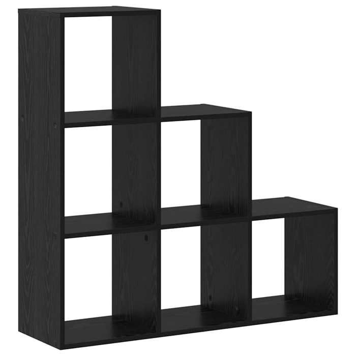 BONNIE®Bibliothèque - Étagère Décoration pour Maison Bureau Chêne noir 99x29x99 cm Bois dingénierie FR765705