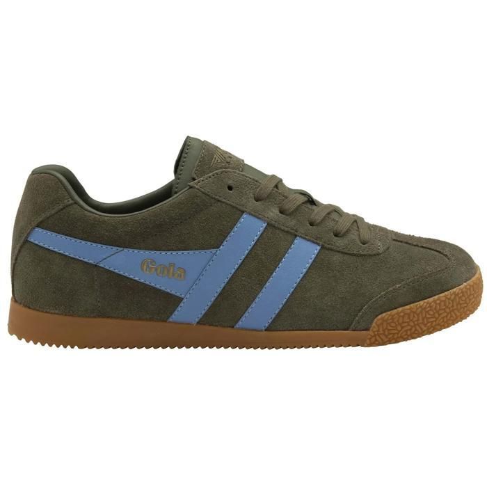Baskets Gola Harrier - khaki/vista blue Baskets Gola Harrier - khaki/vista blue
