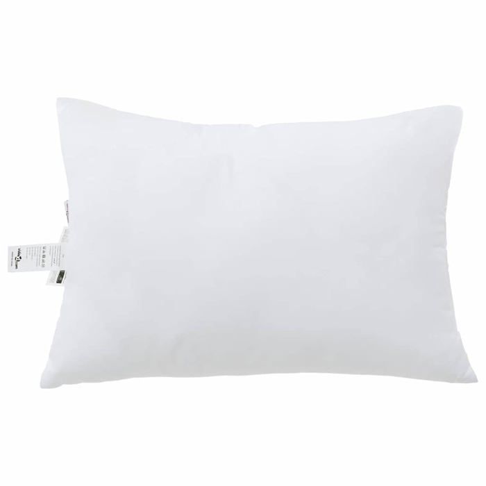 Coussin blanc ultra doux - vidaXL - 60x80 cm - Polyester - Rembourrage polyester - Lavable en machine à 30°C
