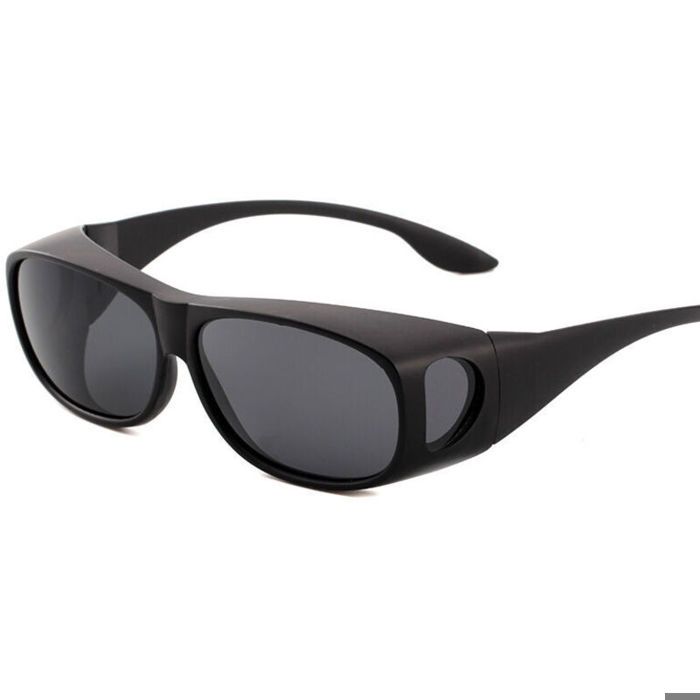 Surlunettes de Soleil Polarisées - Surlunette Solaire Antireflet UV400 pour Lunettes de Vue - - Vélo Randonnée Pêche Golf