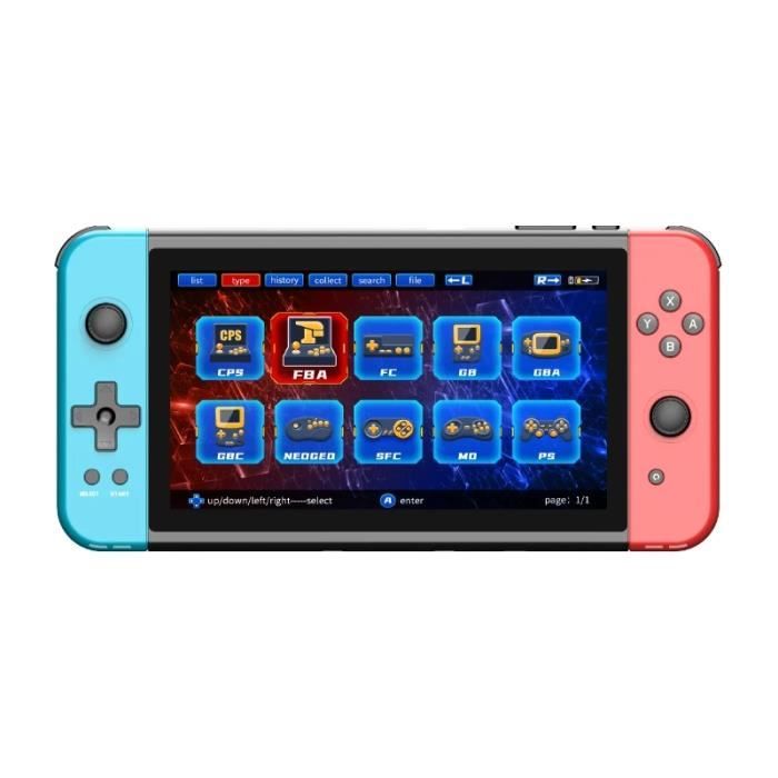 Sans boîte - 64 Go - Console de jeu vidéo TV Box avec contrôleur de