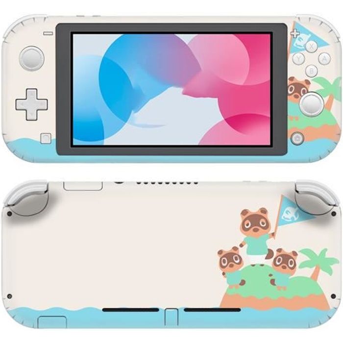 Sticker Skin Console Animal Crossing Pour Nintendo Switch Lite Verison 5 Cdiscount Informatique
