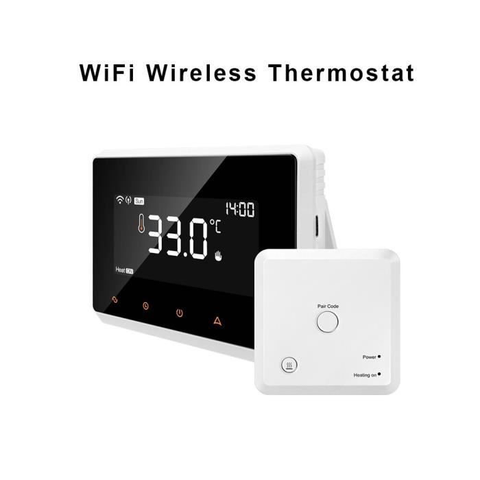 Capteur de température,AVATTOThermostat Intelligent Wifi Tuya RF