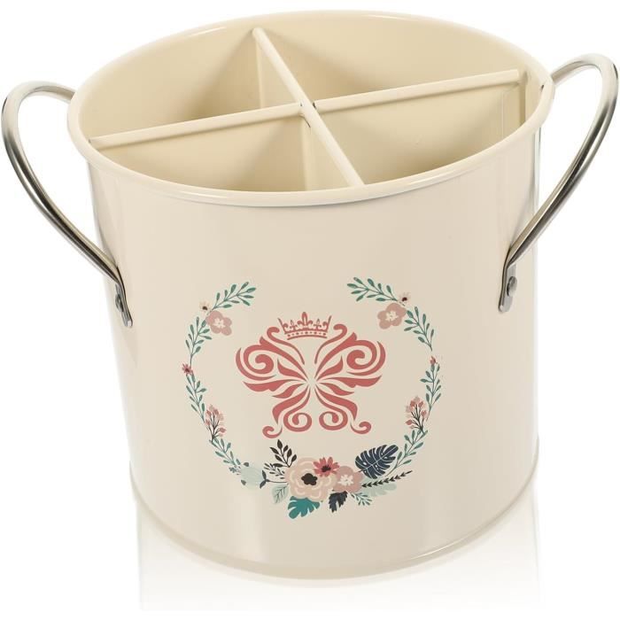 Range Couverts, Plateau D'Ustensiles Extensible Pour Tiroir Noir, Organisateur De Tiroir Reglable Pour Cuisine Rangement Compact En Plastique Pour 94081732