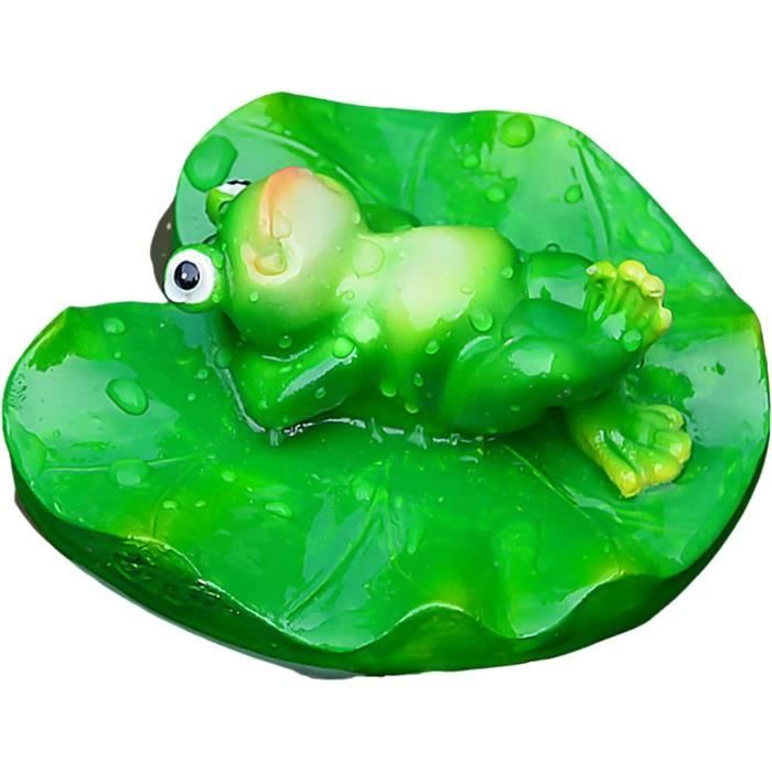Figurine Grenouille Solaire Pour Tableau De Bord – Tête Dodelinante En ABS – Sans Pile – Décoration Voiture Ou Bureau