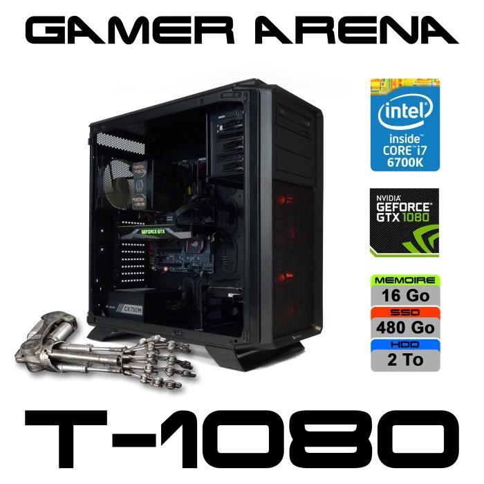 PC GAMER ARENA T-1080 GTX 1080 / Core i7-6700K