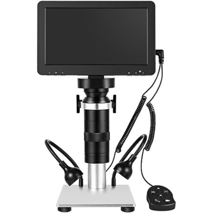 Microscope Numérique USB 1600X Avec Support Flexible - 8 LED, Compatible Windows/Mac/Android