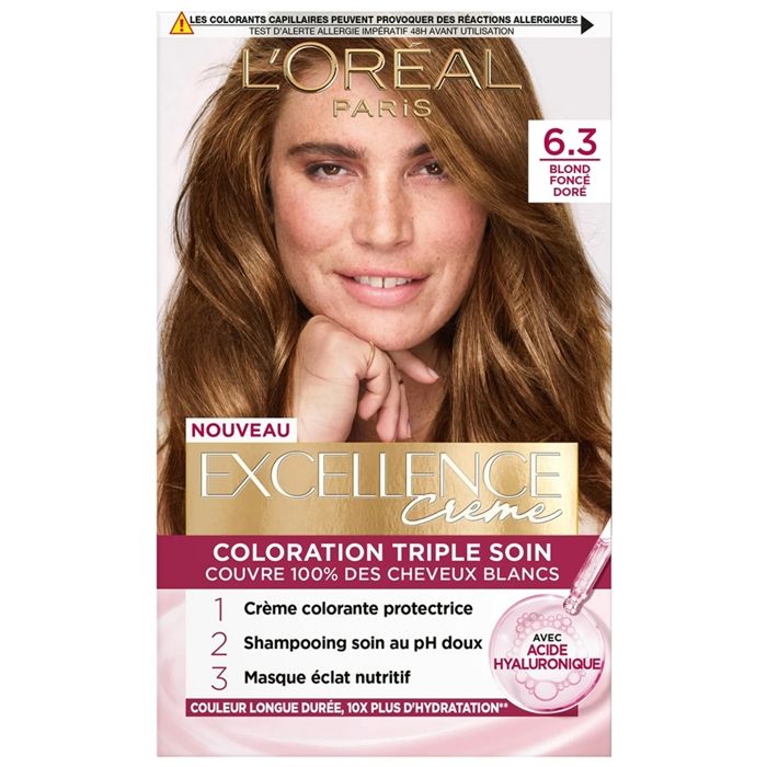 L'OREAL - Coloration - DEDICACE Crème Fluide Colorante (63 blond foncé