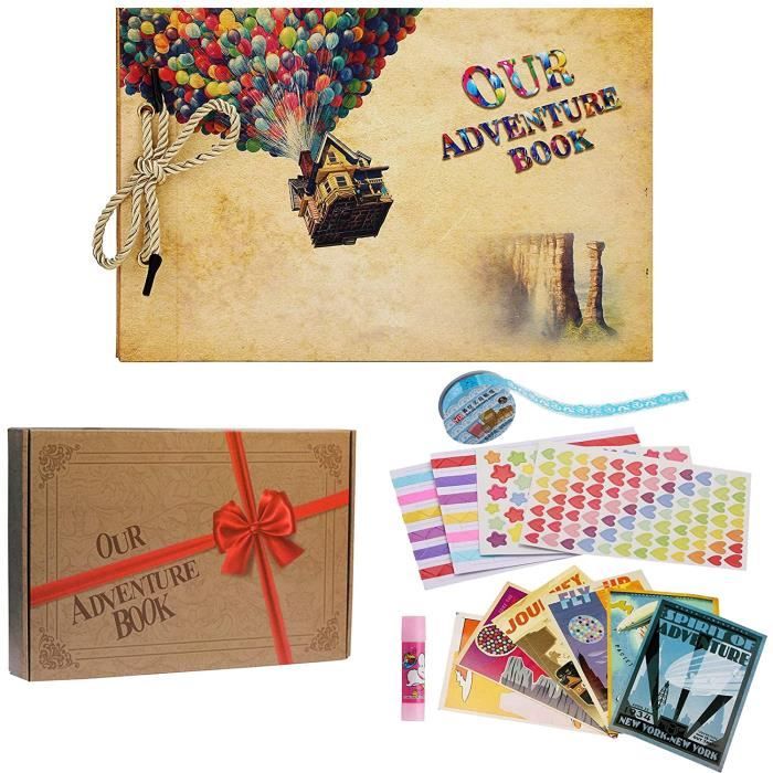 Album Photo De Scrapbooking Avec Boite De Rangement Album Photo De Famille Cadeau Pour Anniversaire Mariage Noel 40 Feuilles 8 Cdiscount Beaux Arts Et Loisirs Creatifs