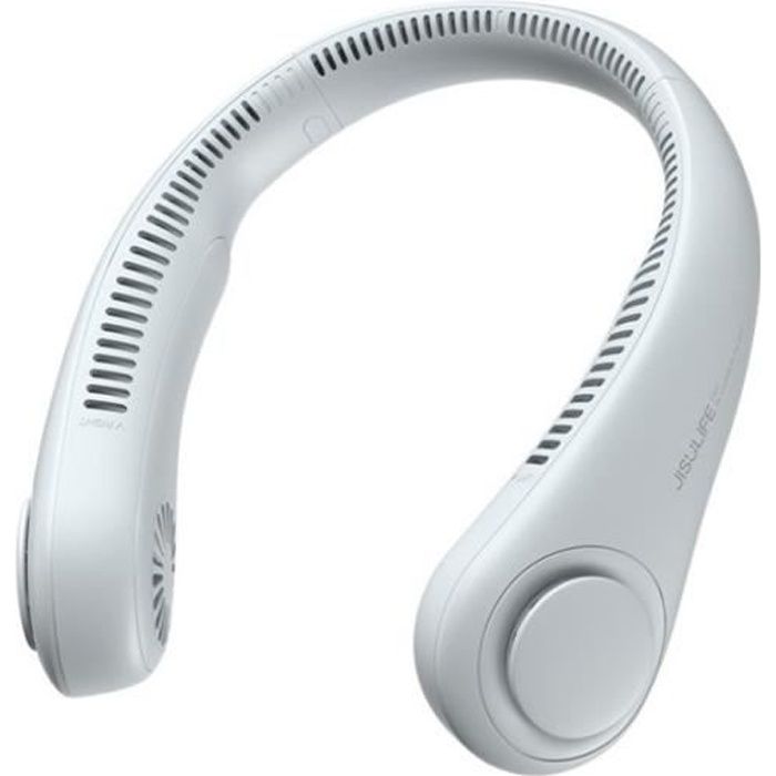 Ventilateur De Cou Portable à LED, 5 Vitesses De Ventilation Réglables