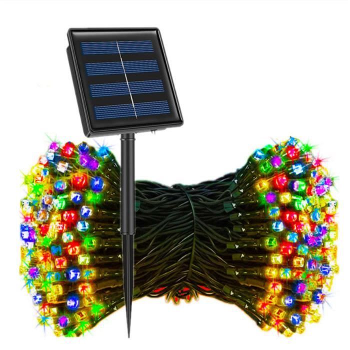 Guirlande Lumineuse Solaire - Luminaire Décoratif Imperméable dExtérieur - 220 LED - 8 Modes Guirlande Lumineuse Solaire - Luminaire Décoratif Imperméable dExtérieur - 220 LED - 8 Modes